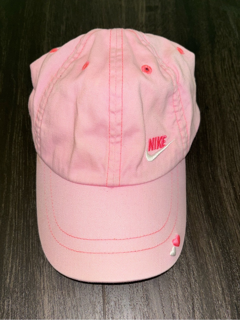 Women’s Y2K Pink Nike Strap Back Hat